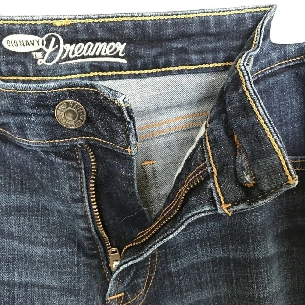 Old Navy Dreamer Boot Cut Stretch Jeans 10R Ladies Nice Buy Pre-Owned